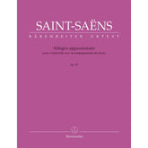 Saint Saëns, Camille - Allegro Appassionato for Violoncello with Piano Accompaniment, Op 43 - edited by Christine Baur - Bärenreiter