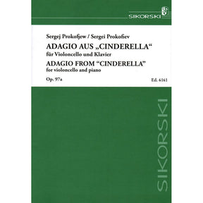 Prokofiev, Sergei - Adagio from Cinderella - for Cello and Piano - Sikorski