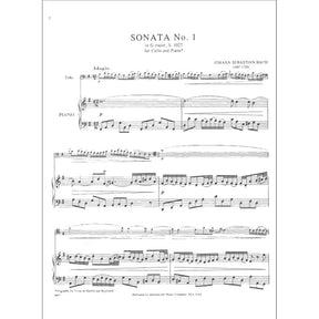 Bach, JS - 3 Sonatas BWV 1027 1029 for Cello and Piano - Arranged by Klengel - International Edition