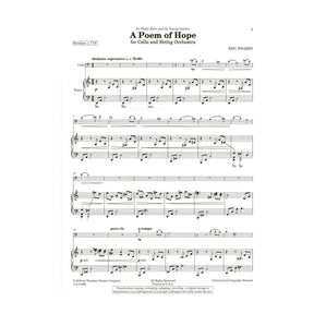 Ewazen, Eric - A Poem of Hope - for Cello and Piano - Theodore Presser