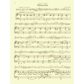Franck, Cesar - Sonata and Melancolie - for Cello and Piano - edited by Woodfull-Harris - Barenreiter URTEXT