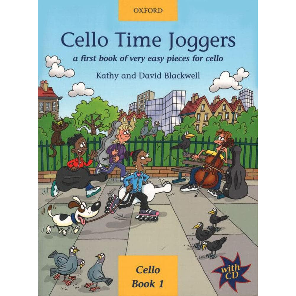Blackwell, Kathy and David  - Cello Time Joggers, Book 1 - for Cello - Book- Oxford University Press Publication