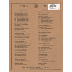 Boccherini, Luigi - Rondo (from Quintet in C Major, G 310) for Cello and Piano - Arranged by Stutch - International Edition