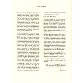 Debussy, Claude - Nocturne and Scherzo for Cello and Piano - edited by Roy Howat - Durand Edition