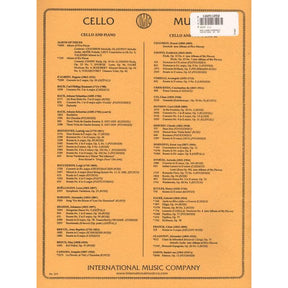 Boellmann, L - Symphonic Variations Op 23 for Cello and Piano - International Edition