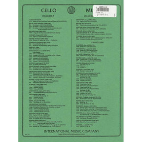 Brahms, Johannes - Sonata No 1 in e minor Op 38 for Cello and Piano - Arranged by Rose - International Edition