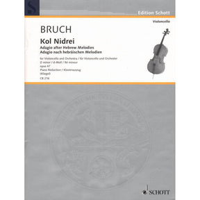 Kol Nidrei, Op 47 - Bruch, Max - Cello and Piano - edited by Kliegel - Schott