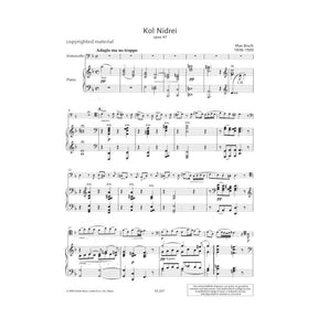 Kol Nidrei, Op 47 - Bruch, Max - Cello and Piano - edited by Kliegel - Schott