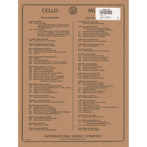 Nocturne in E-flat Major, Op 9 No 2 - Chopin, Frederic - Cello and Piano - arranged by David Popper - International Music Company