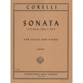 Corelli, Arcangelo - Sonata In D Minor Op 5 No 8 - International Edition