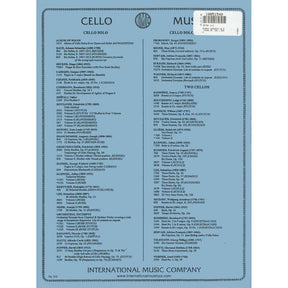 Dvorak, Antonin - Cello Concerto in B Minor, Op 104 - Cello and Piano - edited by Rose - International Music Company