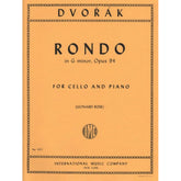 Rondo in G Minor, Op 94 - Dvorak, Antonin - Cello and Piano - edited by Rose - International Music Company