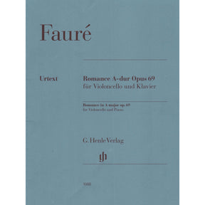 Faure, Gabriel - Romance, Op 69 - for Cello and Piano - G Henle Verlag