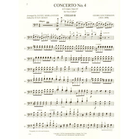 Goltermann, G. - Concerto No. 4 in G Major, Op. 65 - For Cello (with Optional Cello Accompaniment) - edited by Daniel Morganstern and Susan Moses - International Edition