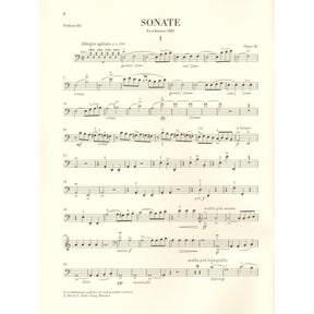 Grieg, Edvard - Sonata a minor, Op 36, and other works - Cello and Piano - G Henle Verlag URTEXT