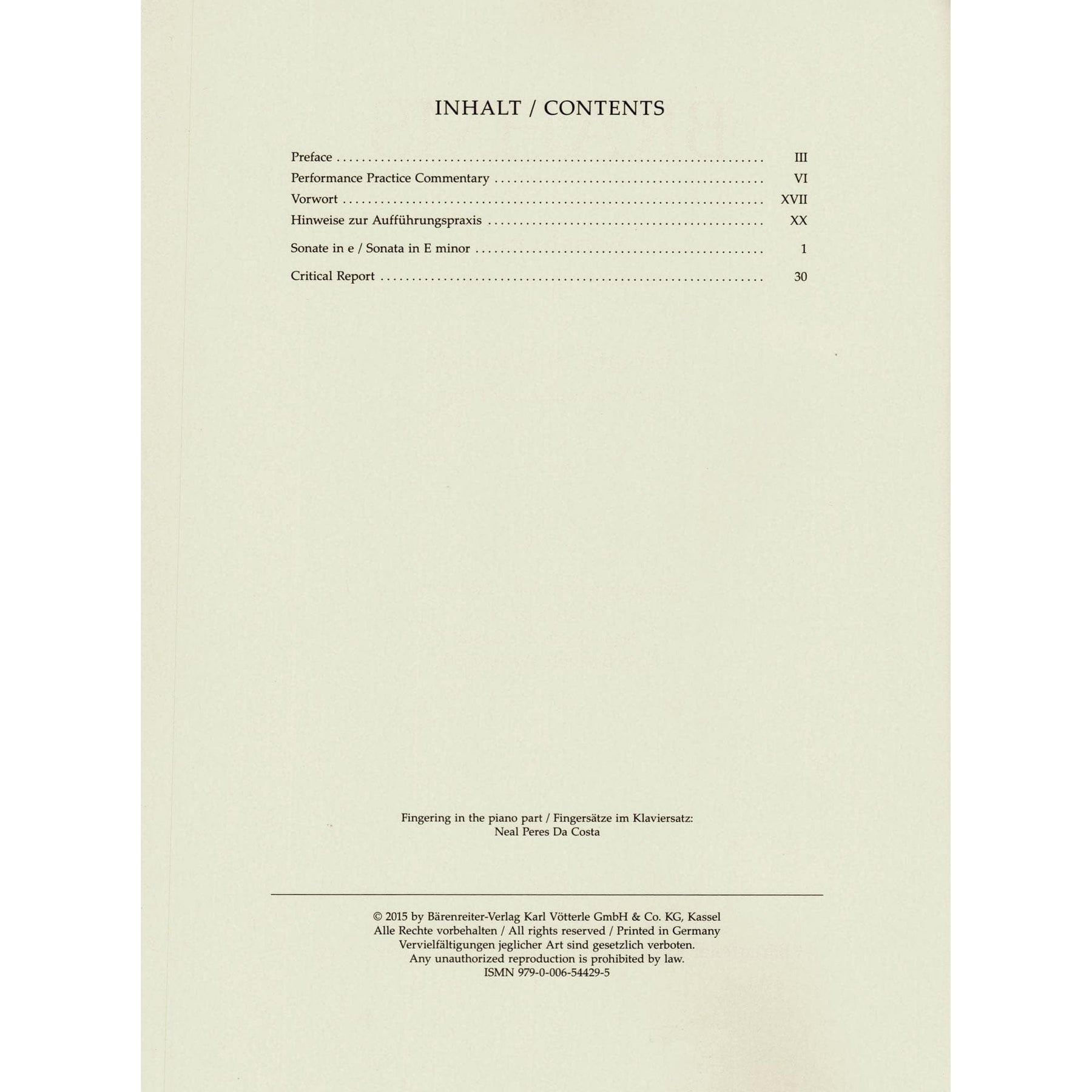 Brahms, Johannes - Sonata in E minor, Op 38 - for Cello and Piano - edited by Clive Brown, Kate Bennett Wadsworth, and Neal Peres Da Costa - Barenreiter URTEXT