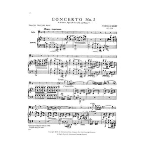 Herbert, Victor - Concerto No 2 in e minor, Op 30 - Cello and Piano - edited by Leonard Rose - International Edition