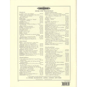 Lalo, Edouard - Concerto in d minor - Cello and Piano - edited by Julius Klengel - Edition Peters