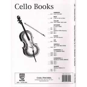 Mendelssohn, Ludwig - Student Concerto in D Major, Op 213 - Cello and Piano - Carl Fischer Edition