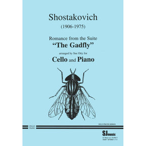 Shostakovich, Dmitri - Romance from the Suite "The Gadfly" - Cello and Piano - arranged by Sue Otty - SJ Music Edition