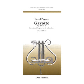 Popper, David - Gavotte No 2 In D Major, Op 23 - For Cello and Piano - Carl Fischer