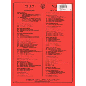 Romberg, Bernhard - Cello Sonata in B-Flat Major, Op 43 No 1 - for Cello and Piano - edited by F G Jansen - International Music Company