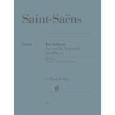 Saint-Saens, Camille -The Swan from "The Carnival of the Animals" - for Cello and Piano -   edited by David Geringas - Henle