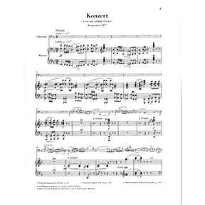 Lalo, Eduard - Cello Concerto in D Minor - for Cello and Piano - edited by Heinrich Shiff - Henle