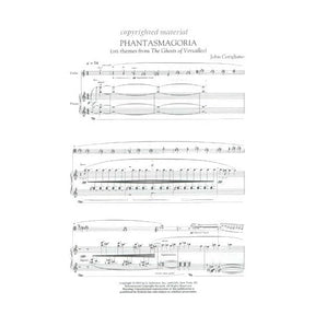 Corigliano, John - Phantasmagoria - for Cello and Piano - edited by Yo-Yo Ma - Schirmer