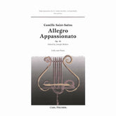 Saint-Saens, Camille - Allegro Appassionato, Op 43 - for Cello and Piano - edited by Joseph Malkin - Carl Fischer