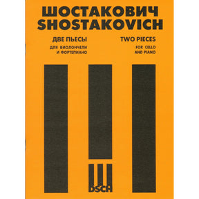 Shostakovich, Dmitri - Two Pieces for Cello and Piano Published by DSCH