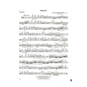 Squire, William Henry - Bouree Op 24 For Solo Cello & Piano Published by Carl Fischer