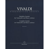 Vivaldi, Antonio - Complete Sonatas, RV 39-47 For Cello and Basso Continuo Published by Barenreiter