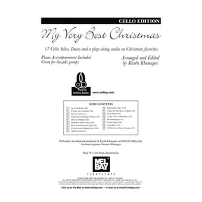 My Very Best Christmas - for One or Two Cellos and Piano - with Optional Online Audio - arranged by Karén Khanagov - Mel Bay Publications