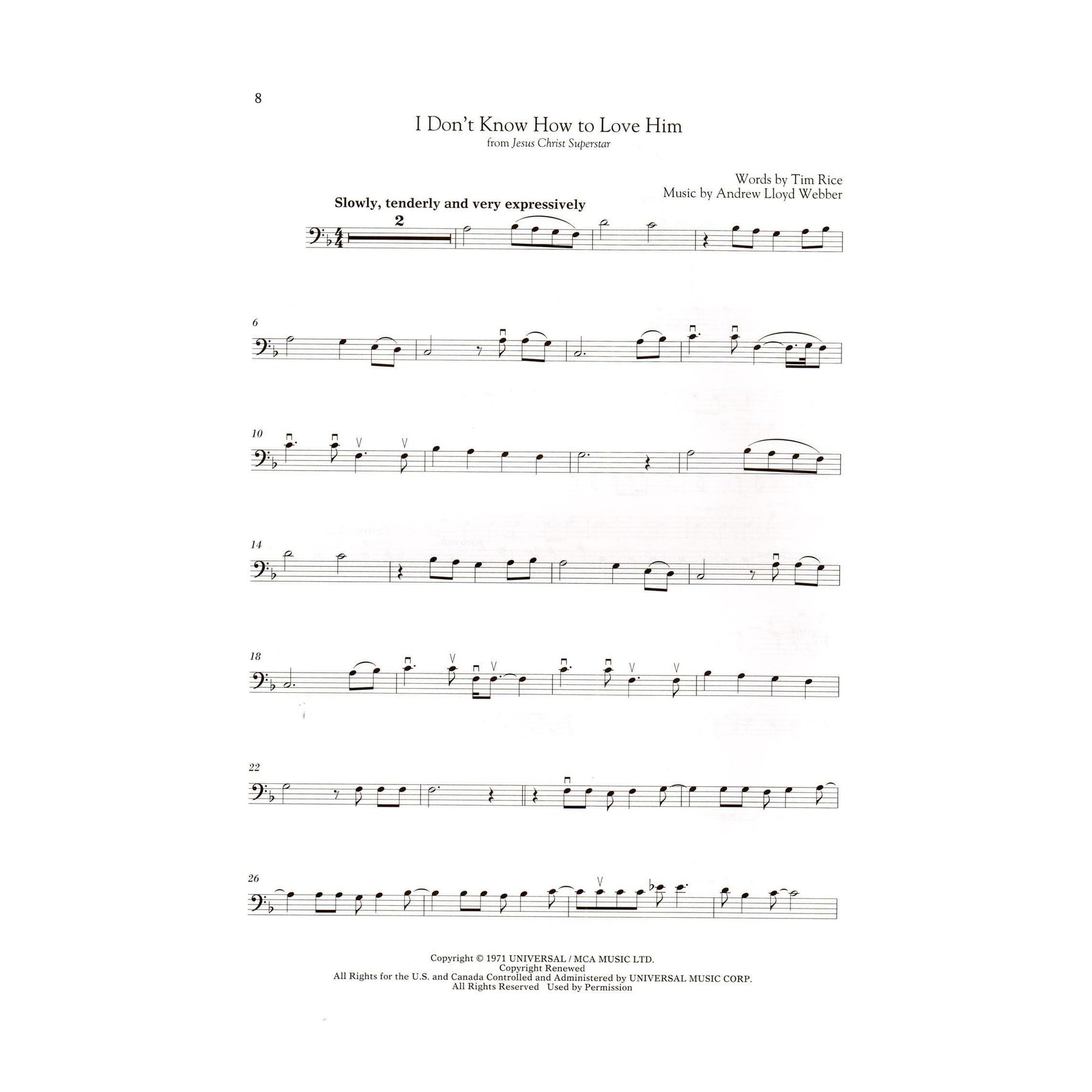 Andrew Lloyd Webber for Classical Players - Cello and Piano - with Online Audio Accompaniment/Sheet Music - Hal Leonard