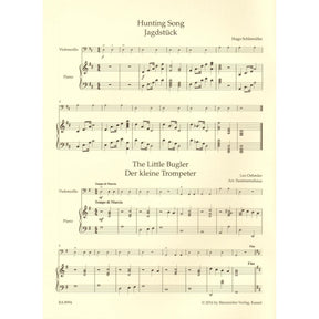The Sassmannshaus Tradition - Cello Recital Album Volume 1 - 18 Recital Pieces in First Position - for Cello and Piano (or Two Celli) - published by Barenreiter