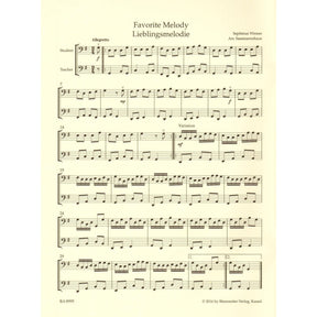 The Sassmannshaus Tradition - Cello Recital Album Volume 2 - 12 Recital Pieces in First Position - for Cello and Piano (or Two Celli)- published by Barenreiter