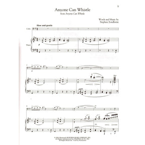 Sondheim for Classical Players - Cello and Piano - with Online Audio Accompaniment/Sheet Music - Hal Leonard