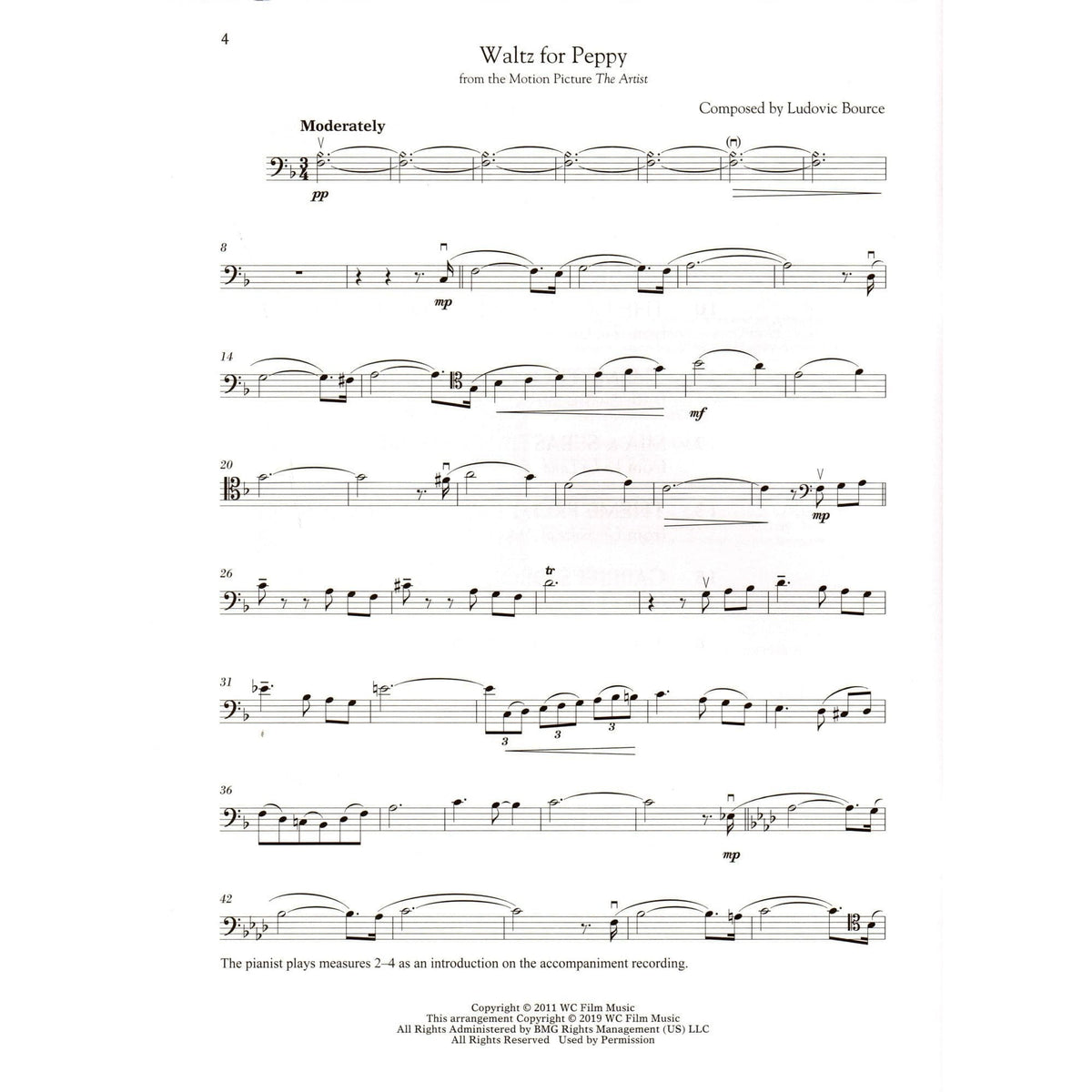 Movie Themes for Classical Players - Cello and Piano - with Online Audio Accompaniment/Sheet Music - Hal Leonard