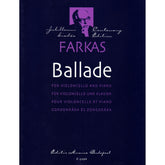 Farkas, Ferenc - Ballade - Cello and Piano - Editio Musica Budapest