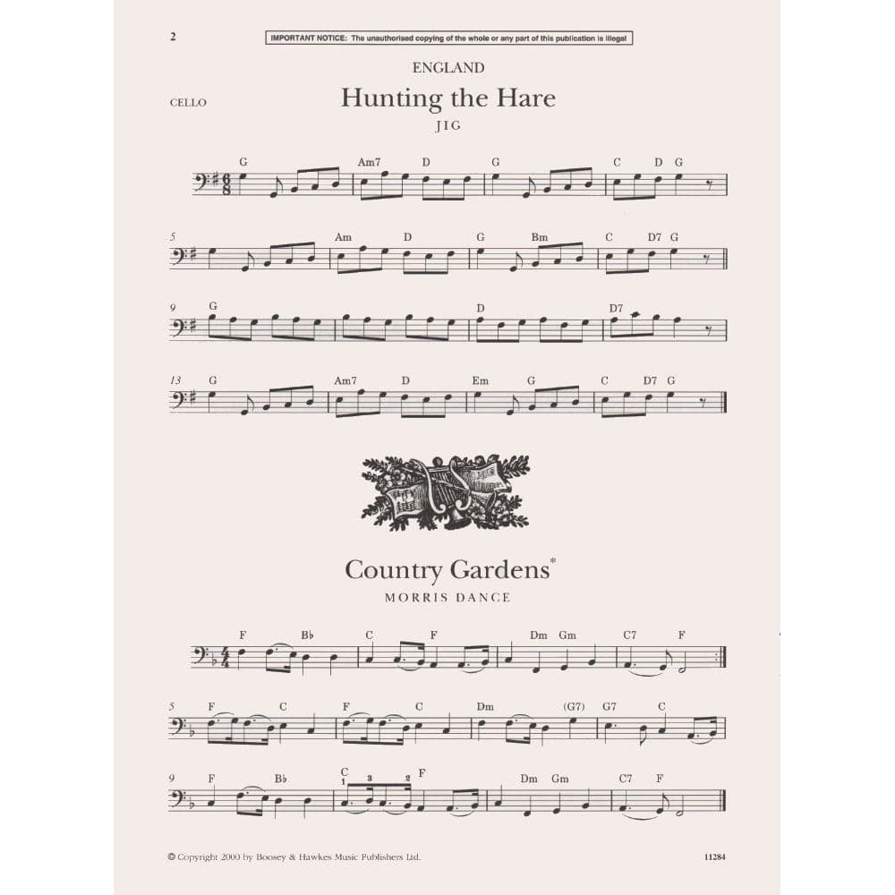 Jones, Edward Huws - Jigs, Reels, and More - Cello part ONLY - Boosey & Hawkes Edition