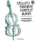 Cellist's Favorite Contest Album - Book and MP3 Audio - Edited by Collier - Fischer Edition