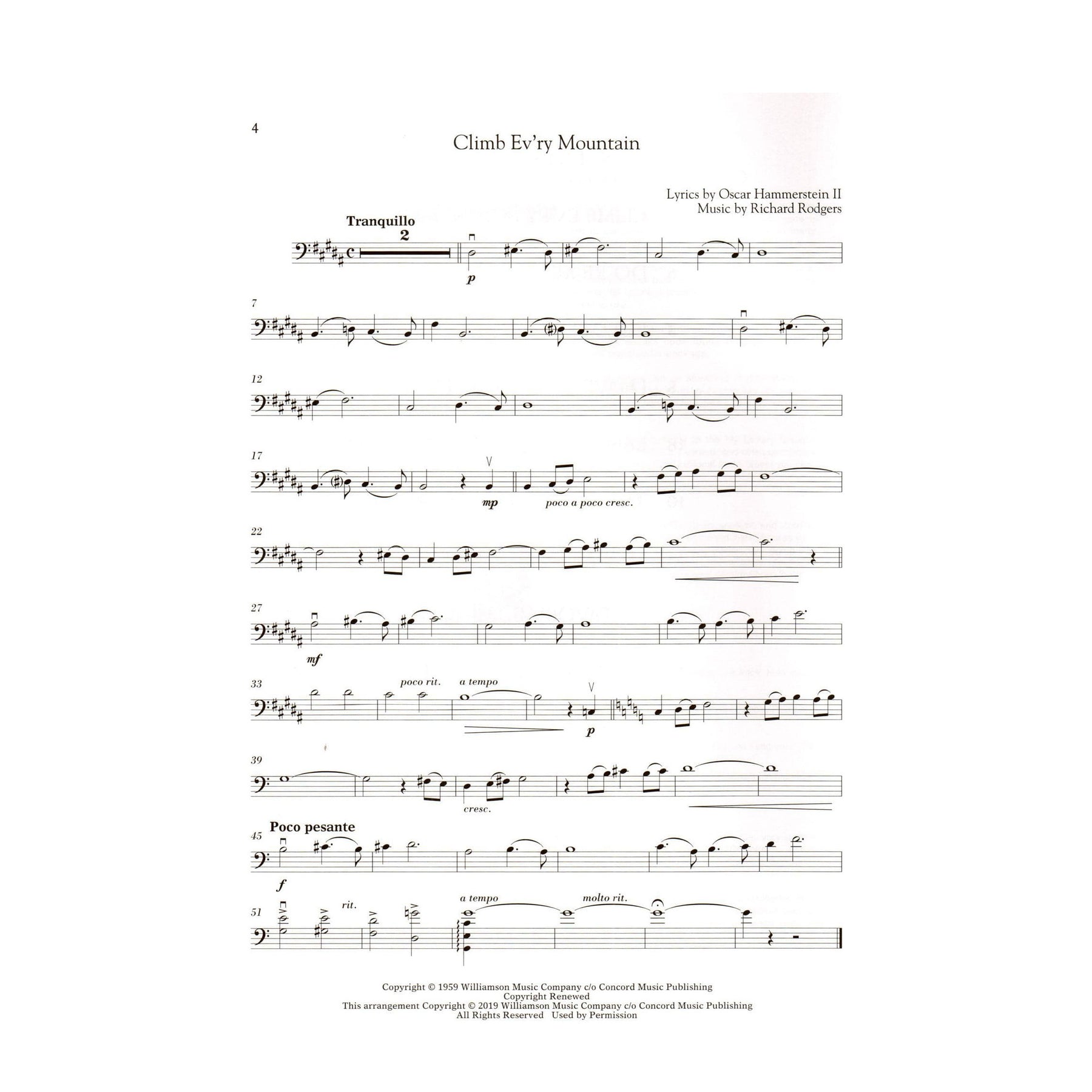 The Sound of Music for Classical Players - Cello and Piano - with Online Audio Accompaniment/Sheet Music - Hal Leonard