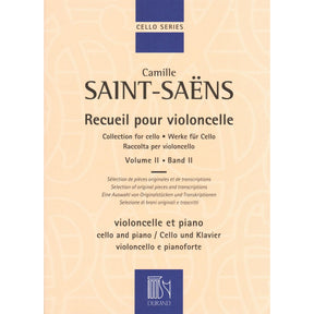 Saint-Saens, Camille - Collection for Cello: Volume II - Three Sonatas (opus 32, 123, 75) - for Cello and Piano - Durand