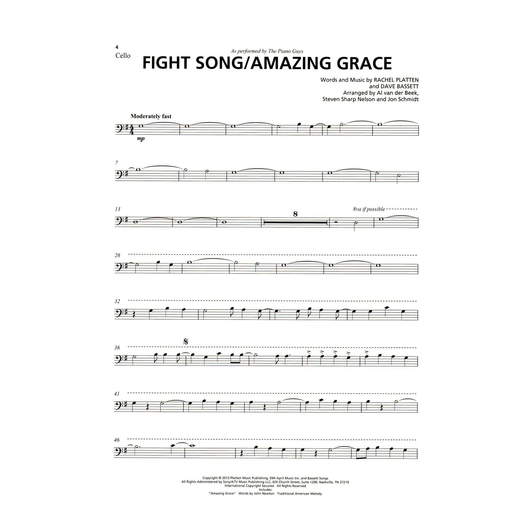 The Piano Guys: Uncharted - for Solo Piano with Optional Cello - Hal Leonard