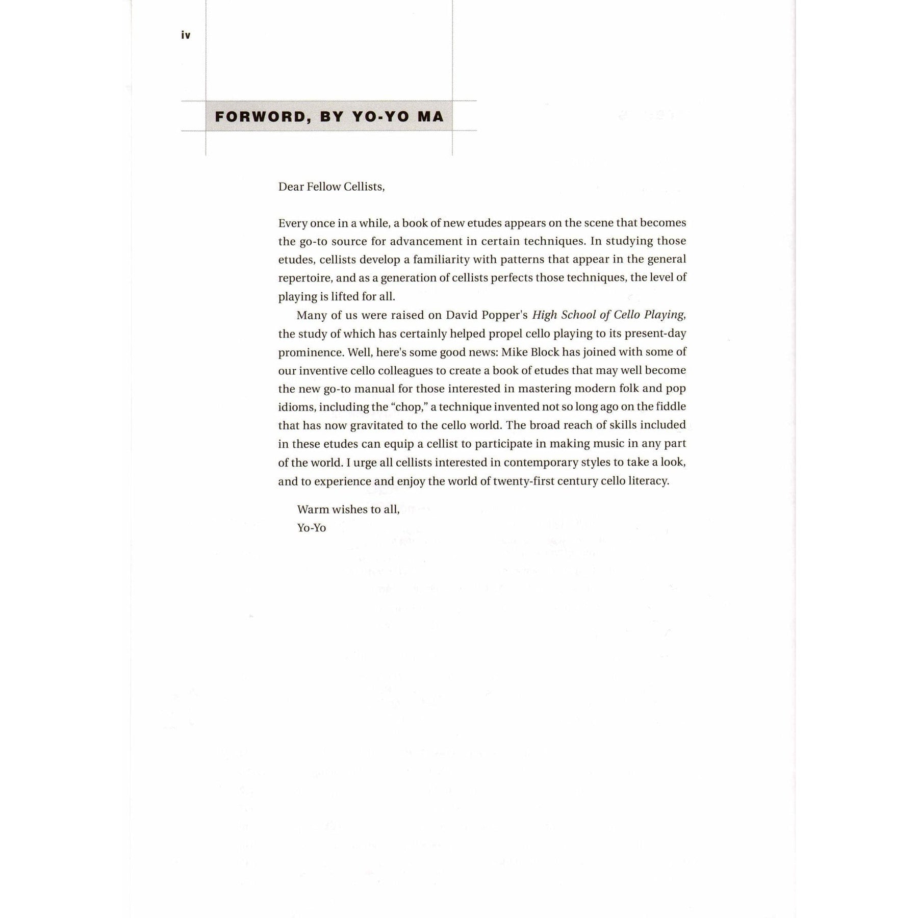 Contemporary Cello Etudes: Studies in Style and Technique by Mike Block- for Cello with Online Audio - Berklee Press
