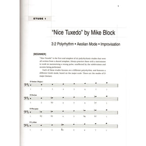 Contemporary Cello Etudes: Studies in Style and Technique by Mike Block- for Cello with Online Audio - Berklee Press