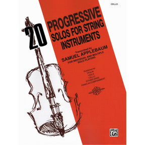 Applebaum, Samuel -20 Progressive Solos For String Instruments for Cello - Belwin/Mills Publication