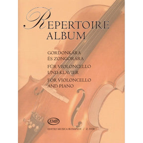 Repertoire Album - Cello and Piano - edited by Autal Friss - Editio Musica Budapest