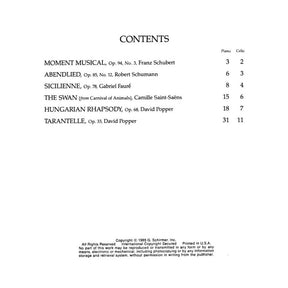 Starker - Encores For Cello Published by G Schirmer
